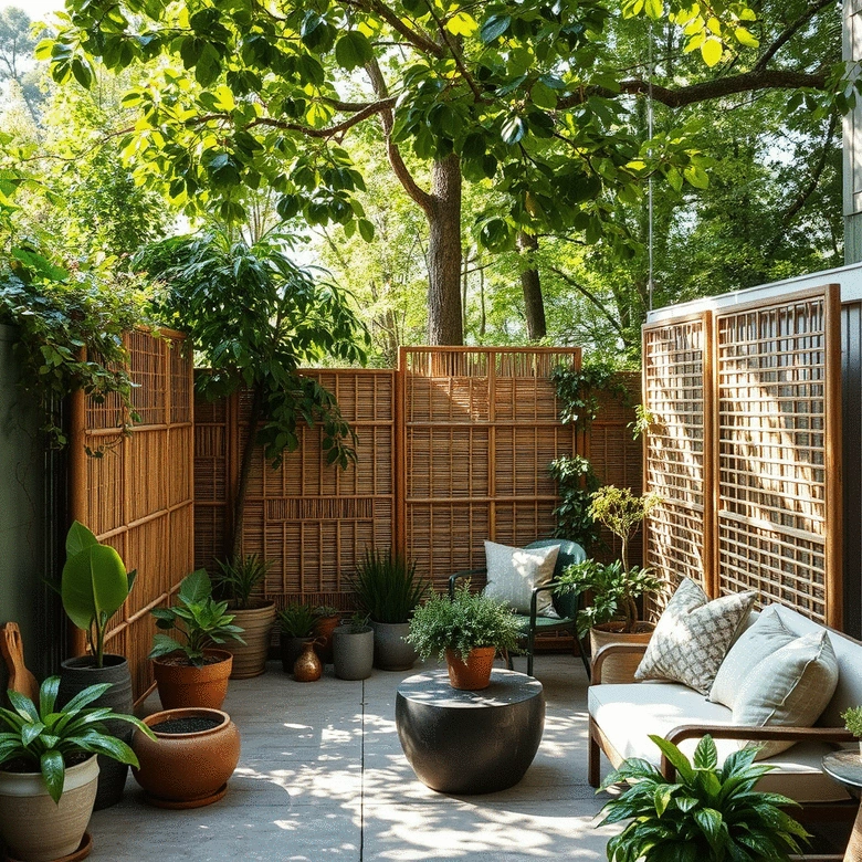 top landscaping ideas for outdoor privacy screens