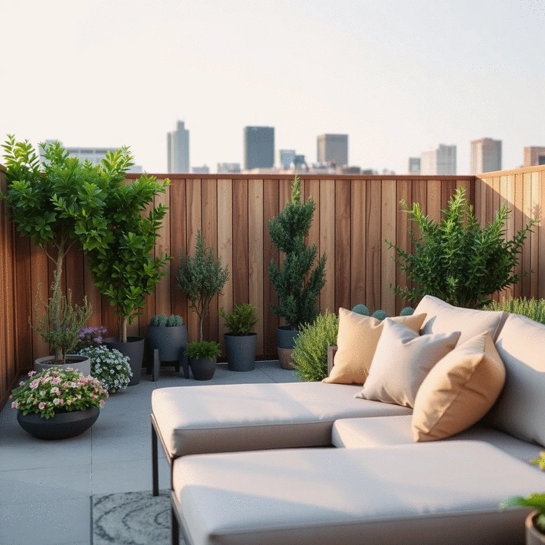 windbreak design ideas for urban backyards