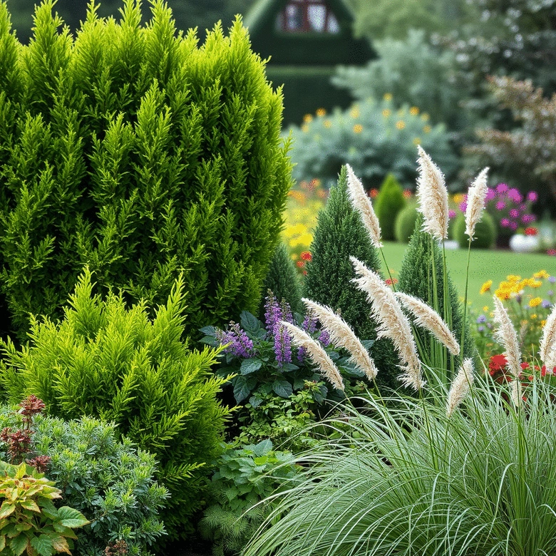 choosing the right plants for a privacy screen