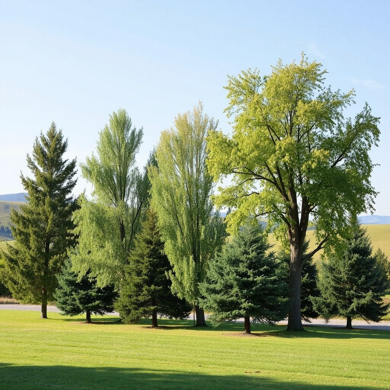 top 10 fast-growing trees for windbreaks