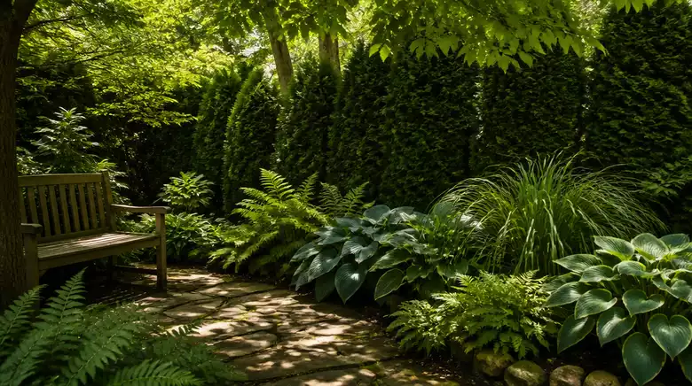 Shade-Loving Privacy Plants Guide