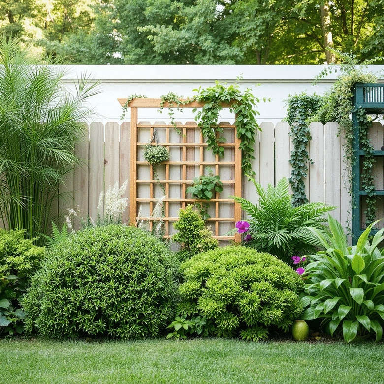 Budget Living Fence Ideas