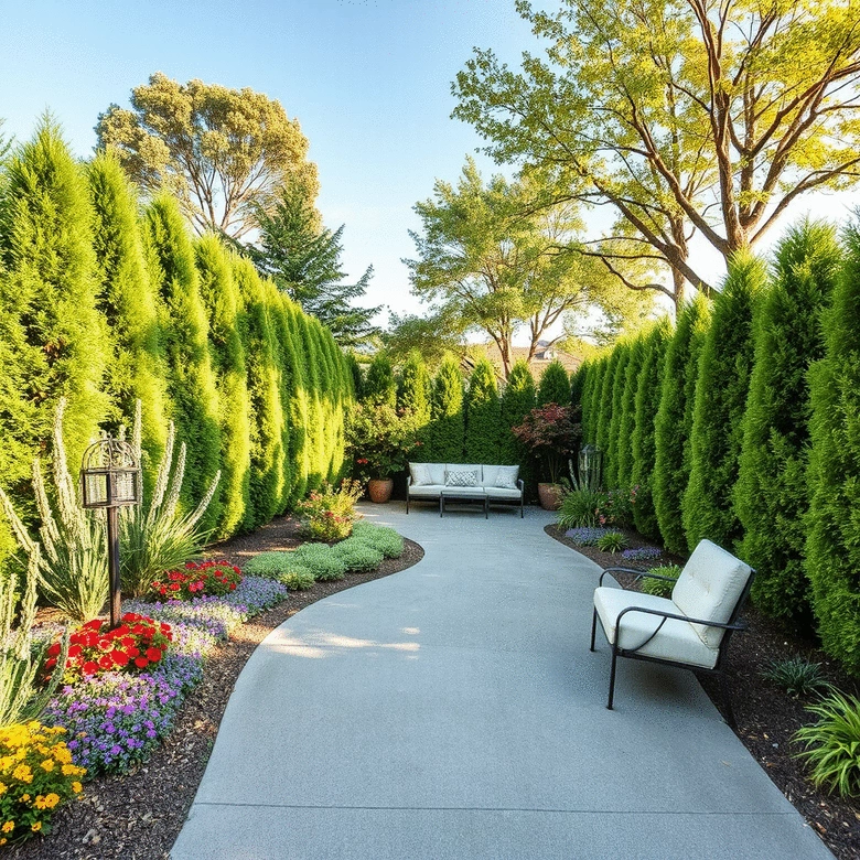 creating a sound barrier with landscape design