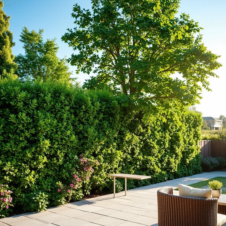 benefits of living fences for privacy